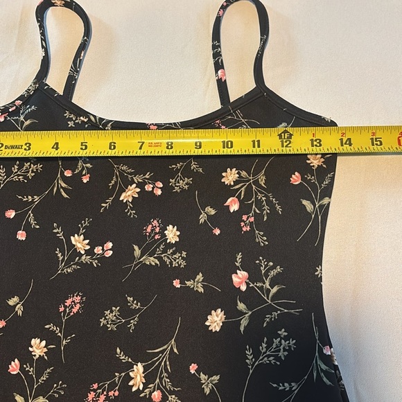 Y2K Charlotte Ruse Floral Black Dress with Pink and White Accents - Picture 3 of 4